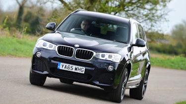 Take a corner in the BMW X3 and there's hardly any body lean, particularly in the M Sport versions with sharper suspension