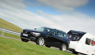 Towing caravan