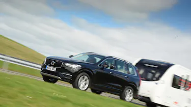 Towing caravan