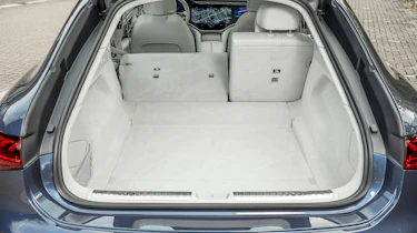 Mercedes EQS hatchback boot