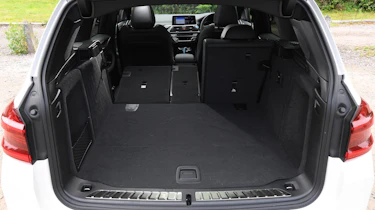 BMW iX3 SUV boot