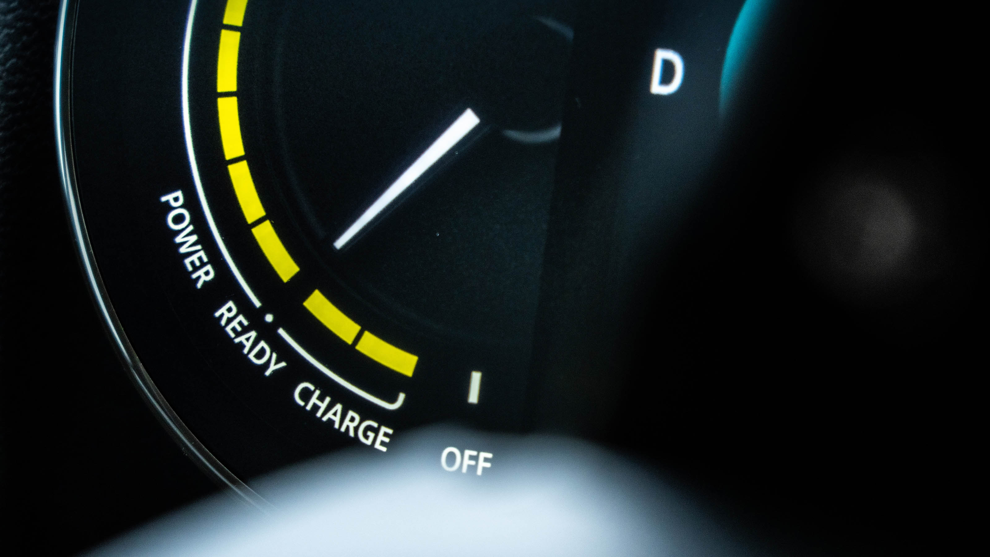MINI Countryman PHEV dial cluster