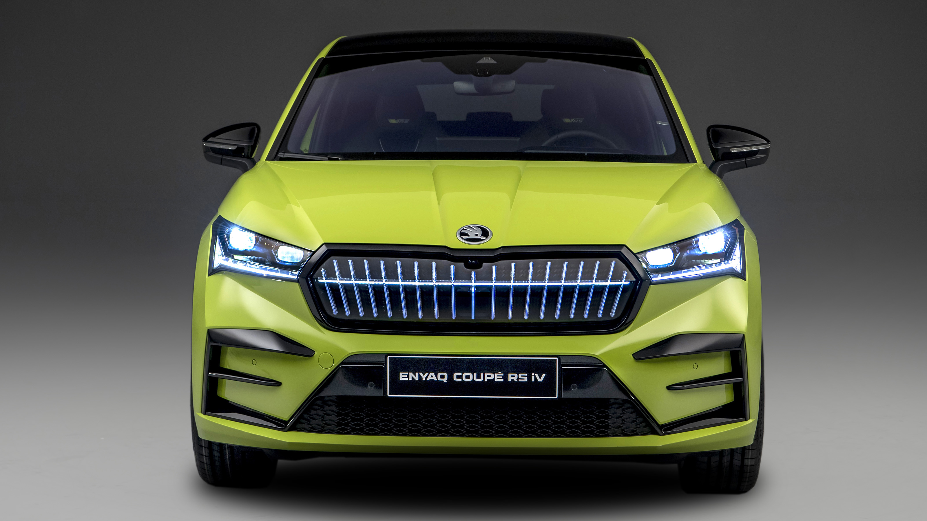 Skoda Enyaq Coupe vRS front end