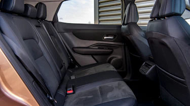 Nissan Ariya prototype rear seats