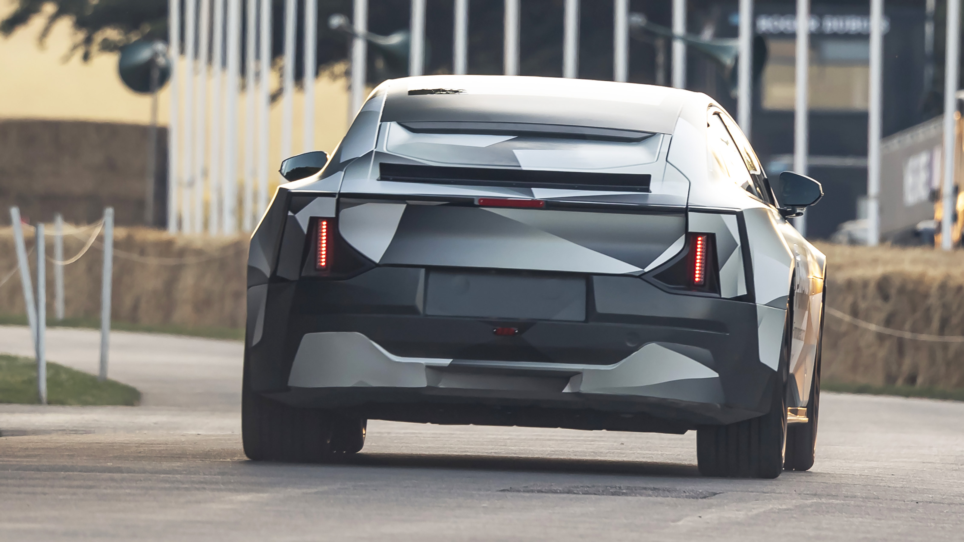 Polestar 5 rear cornering