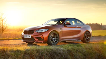 Orange BMW M2