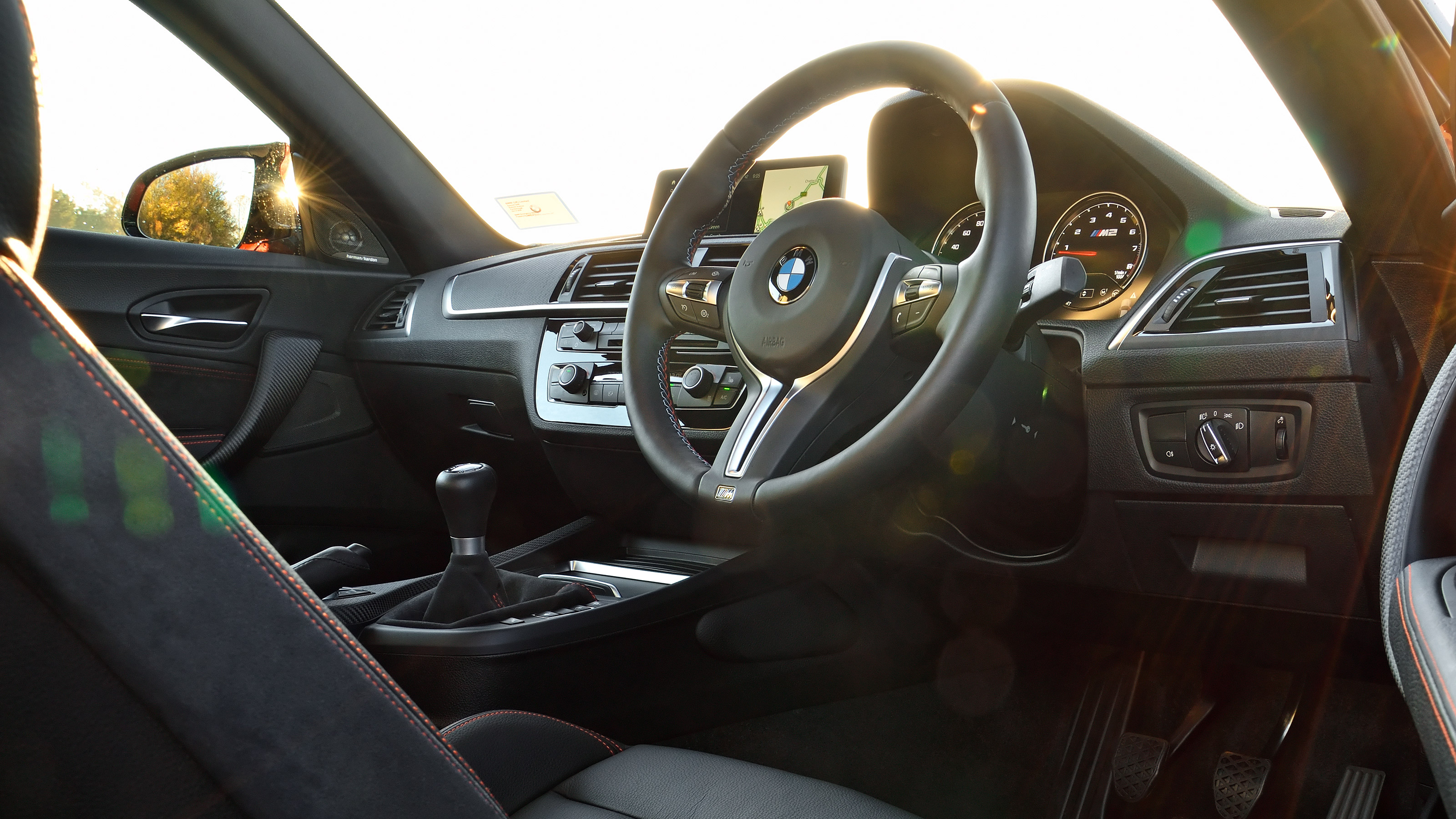 BMW M2 interior