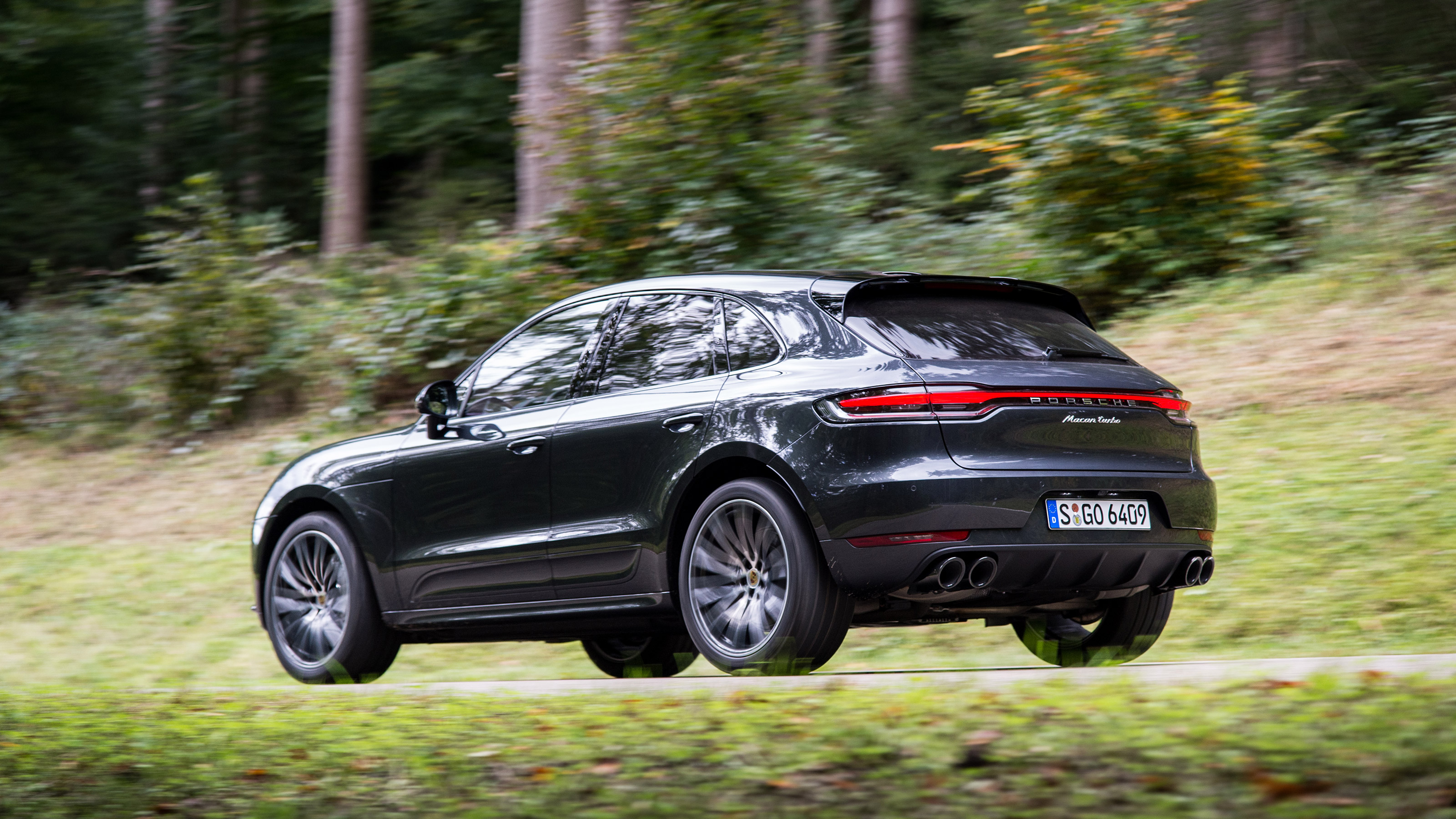 Porsche Macan rear quarter