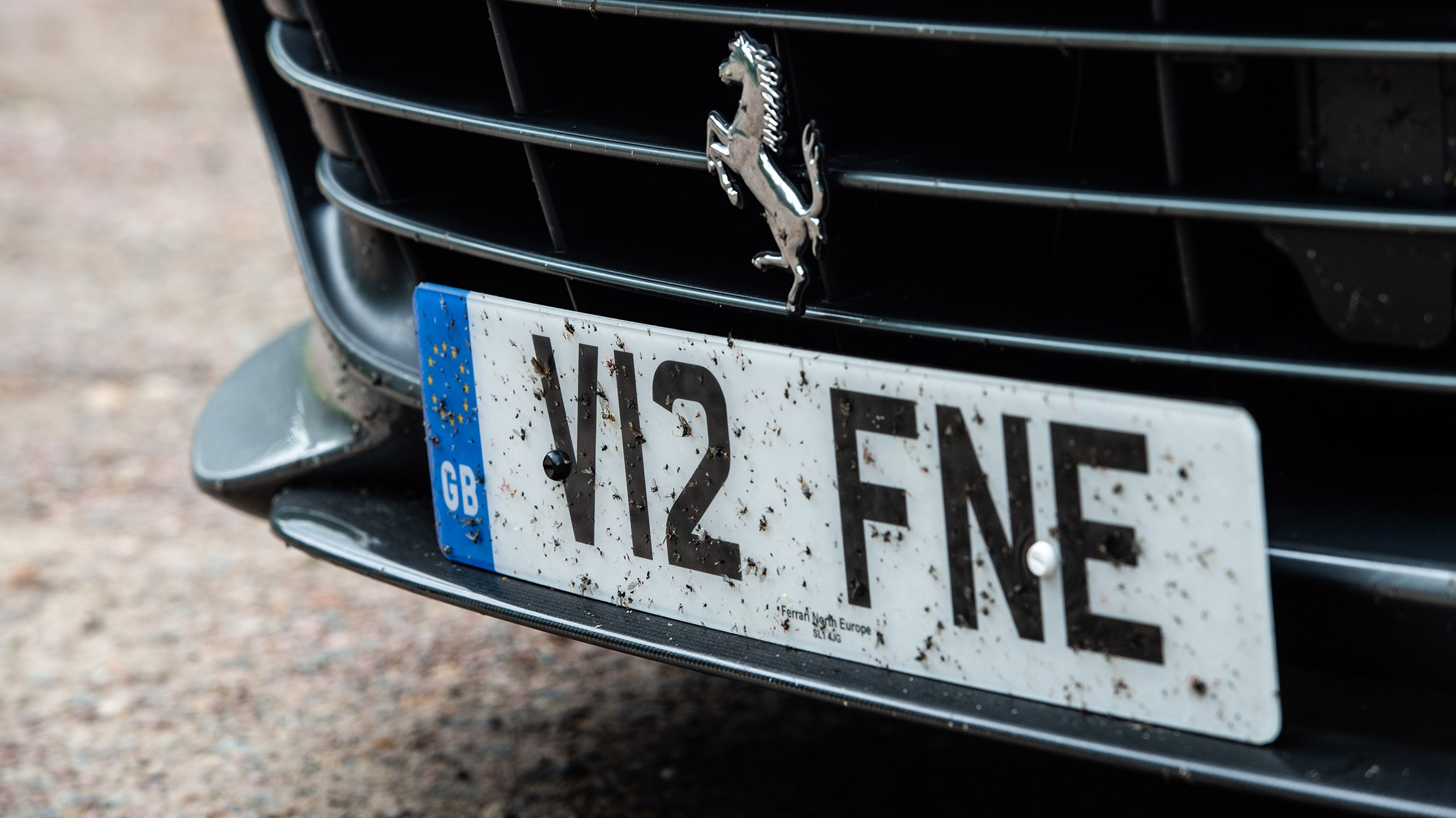 Personalised number plate