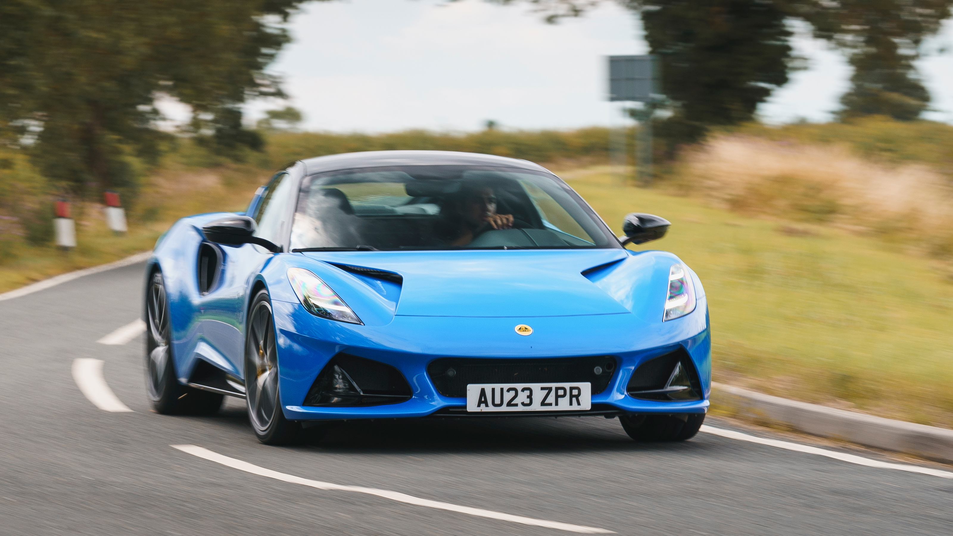 Lotus Emira i4 front handling