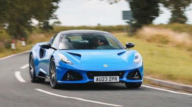 Lotus Emira i4 front handling