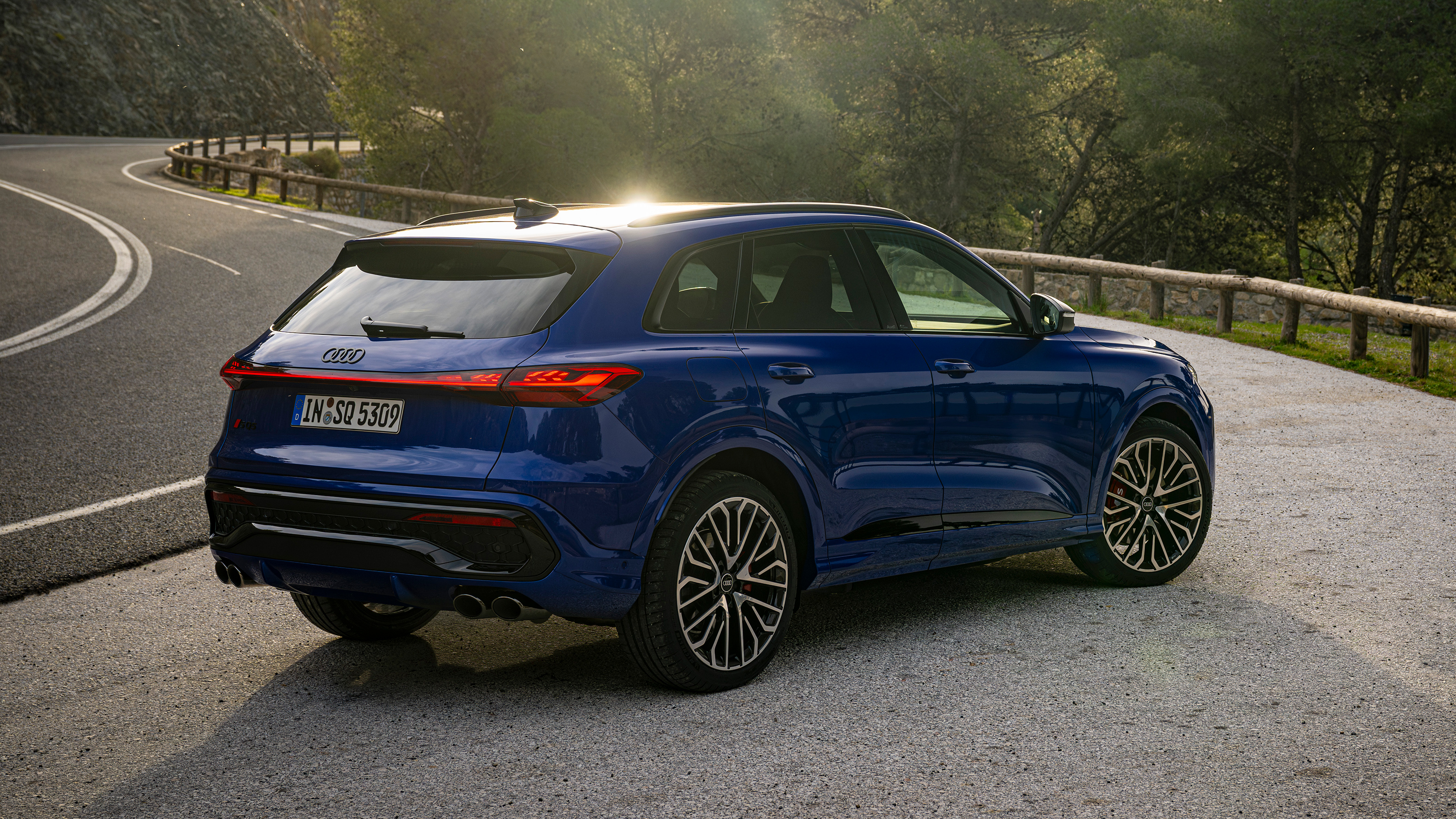 Audi SQ5 rear quarter static