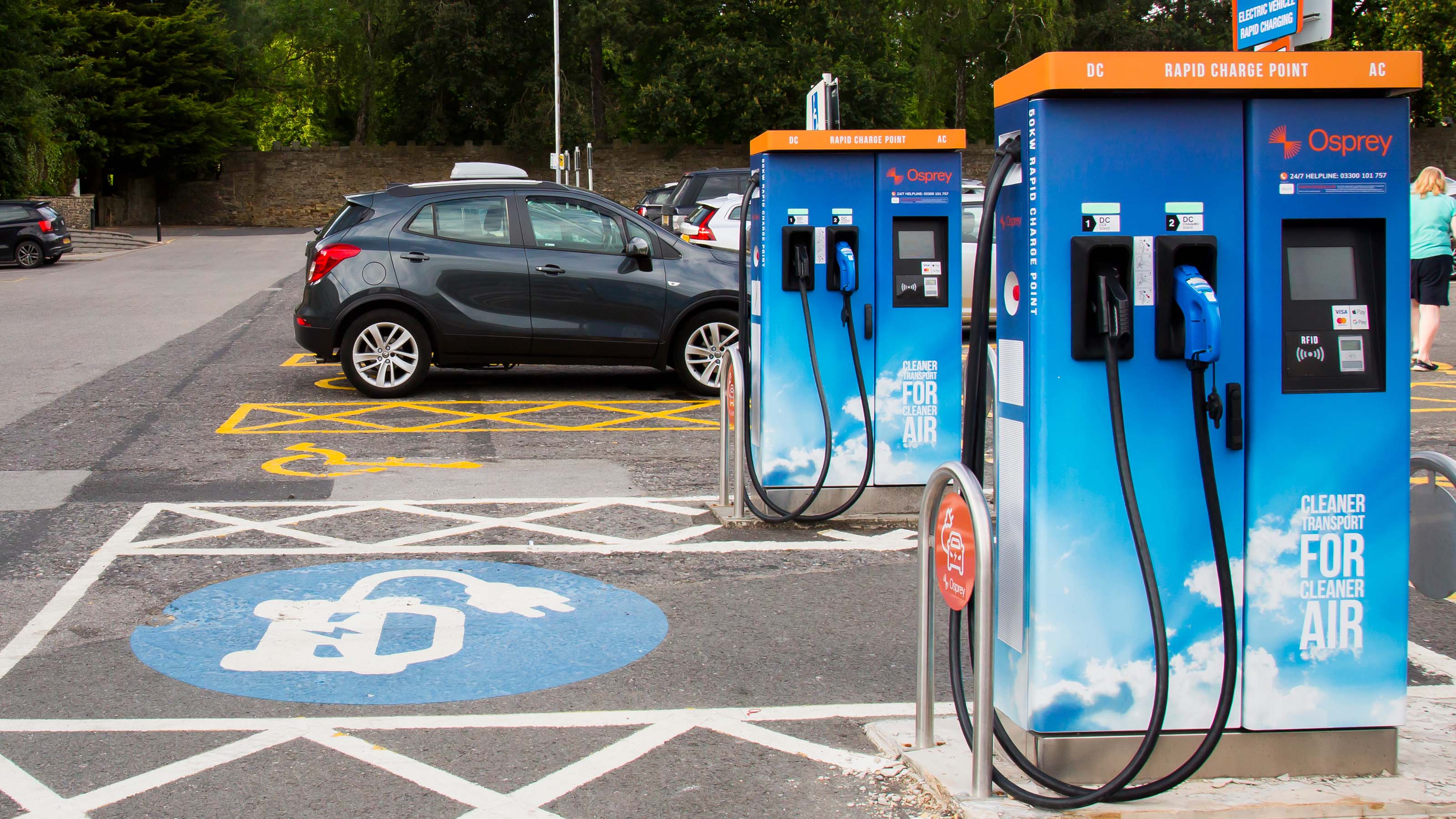 Osprey charging hub in Skipton