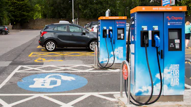 Osprey charging hub in Skipton